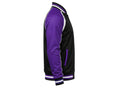 Custom Black Purple Softball Dugout Jacket – Wholesale Team Warm-Up Jacket