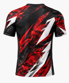 Custom Red & Black Combat Jersey – Team Uniform Bulk Orders, Low MOQ, Personalized Name & Number