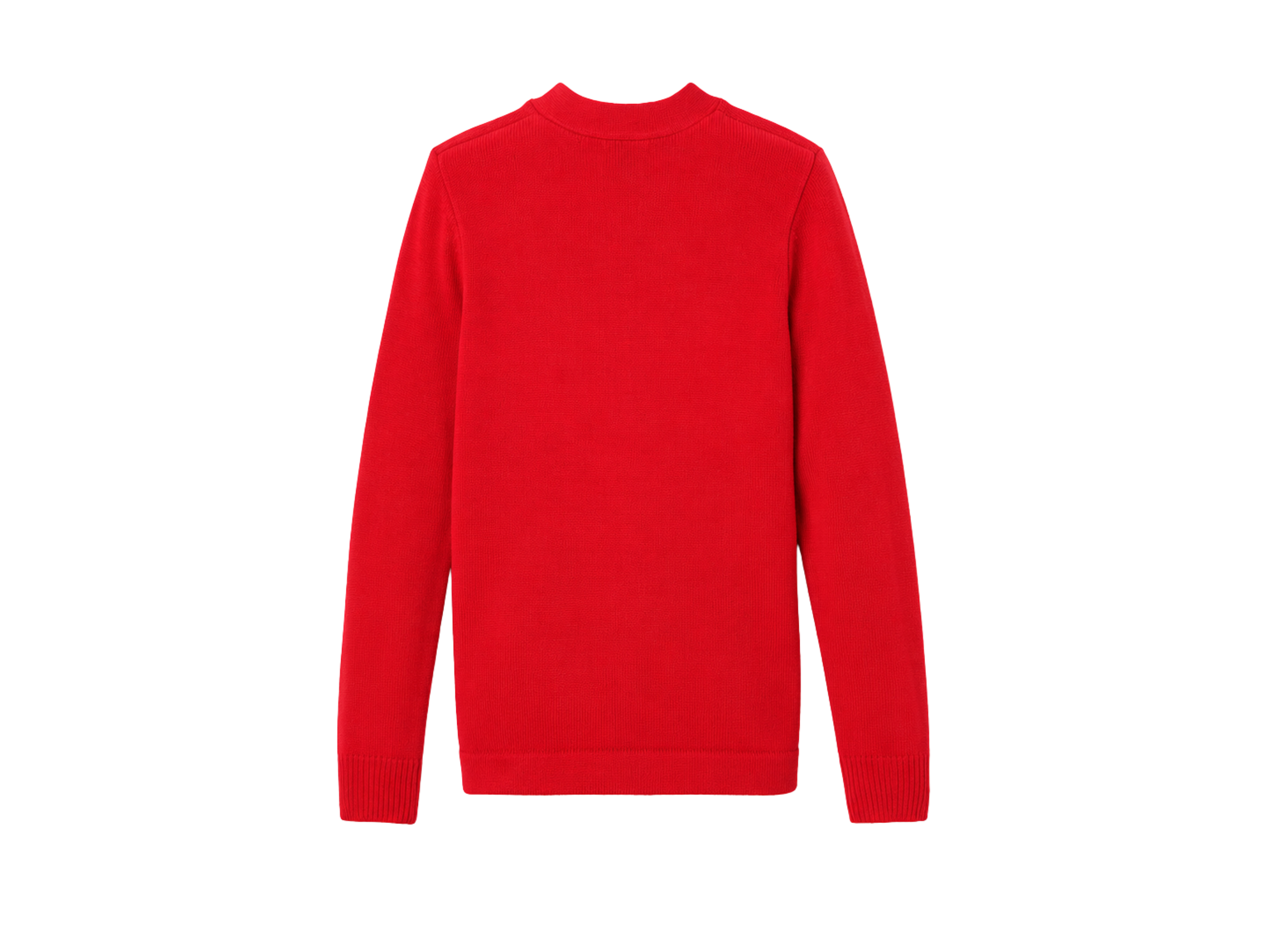 School V-Neck Sweater Cardigan Red | B2B Low MOQ Wholesale Manufacturer