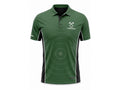 Sublimated Axe Throwing Polo Jersey – Green Custom Team Shirt