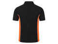 B2B Electrician Polo Shirt Black/Orange Workwear Low MOQ