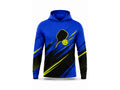 Custom Pickleball Hoodie | Wholesale Pickleball Team Hoodie | Royal Blue Black Lime Green | Apparels Bridge