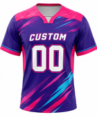 Custom Lacrosse Practice Jersey – Navy Pink Abstract Wholesale Team Shirt