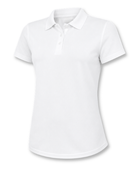 B2B Women’s Hairdressing Polo Shirt White Low MOQ Custom Workwear