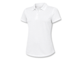 B2B Women’s Hairdressing Polo Shirt White Low MOQ Custom Workwear