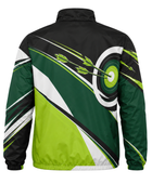 Custom Archery Full-Zip Jacket – Green Black Sublimated Team Outerwear for Clubs and Wholesale Buyers