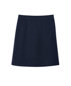 School Pleated Two-Tab Skirt Navy Blue | B2B Low MOQ Wholesale