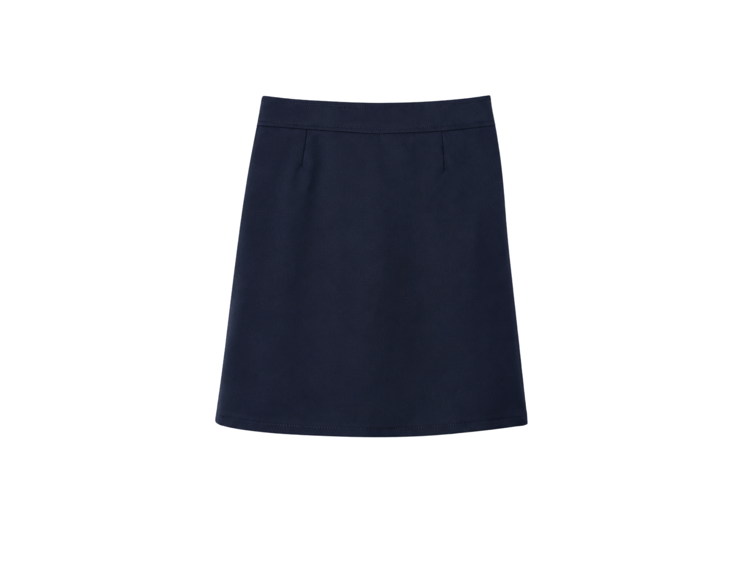 School Pleated Two-Tab Skirt Navy Blue | B2B Low MOQ Wholesale