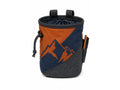 Climbing Chalk Bag – Custom Orange Navy Mountain Design Wholesale