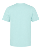 Custom Workwear T-Shirt – Low MOQ B2B Relaxed-Fit Uniform Tee in Light Blue