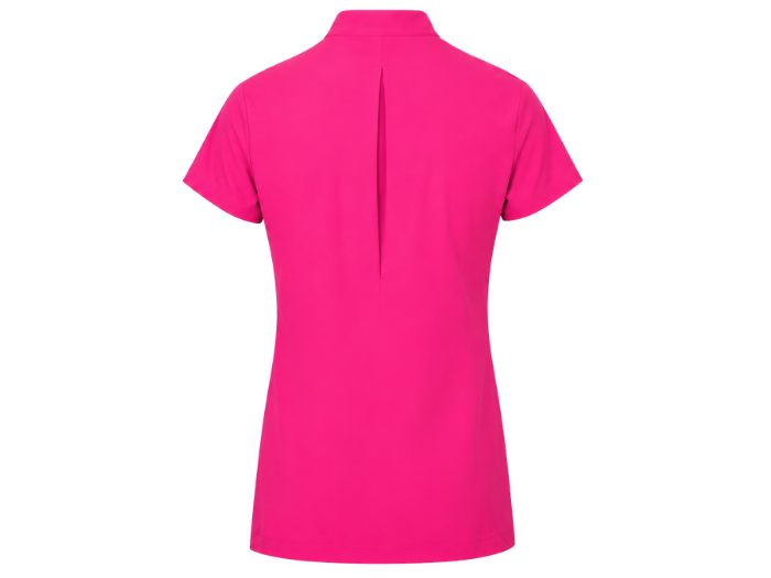 Ladies Blossom Short Sleeve Tunic Hot Pink | B2B Low MOQ Custom Workwear Manufacturer