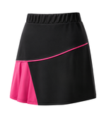 Custom Black Pink Women’s Badminton Skort – Wholesale Teamwear