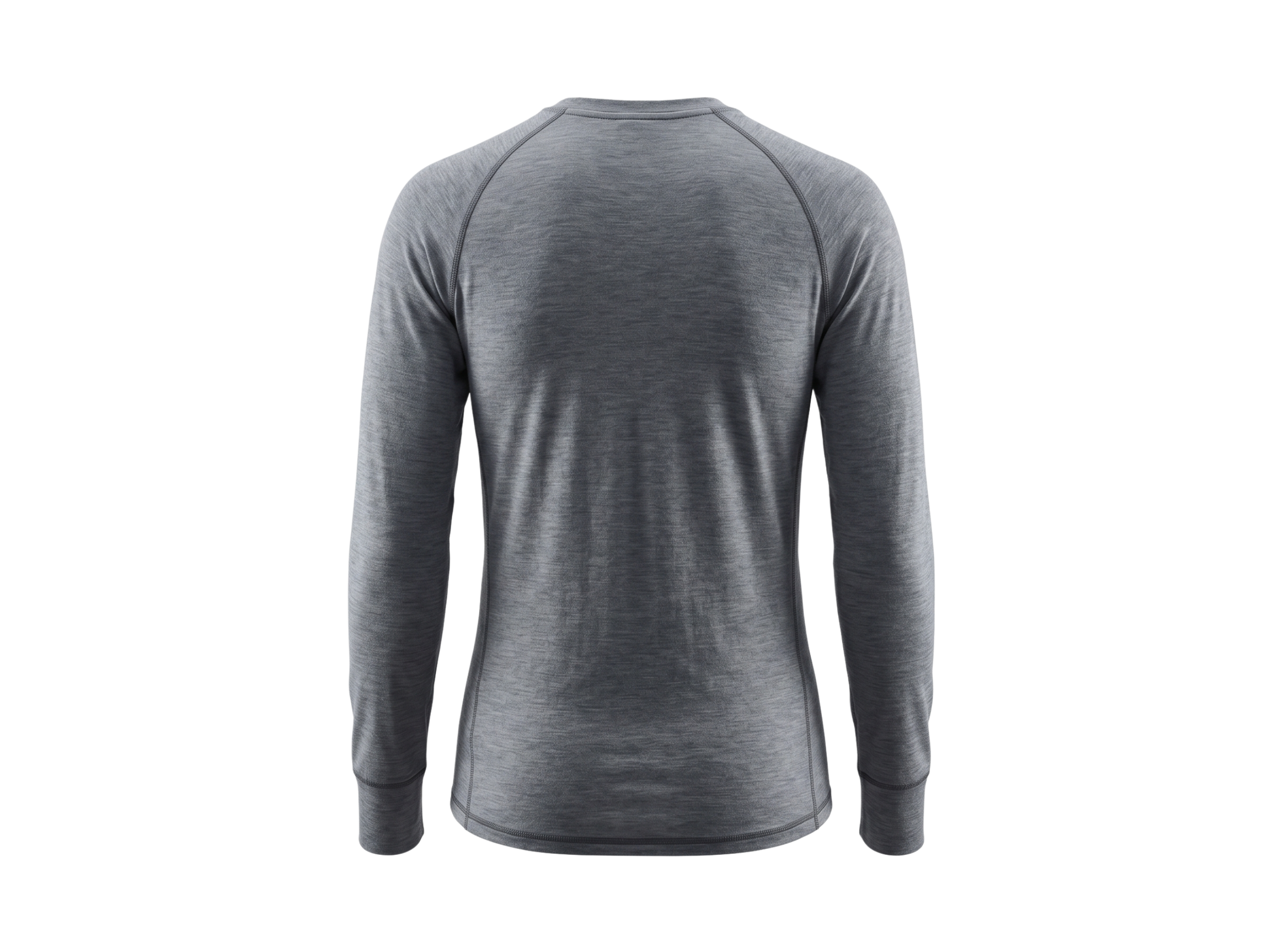 B2B Ski Wear Winter Base Layer Shirt Grey B2B Winter Sportswear Manufacturer