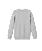 School Crewneck Sweatshirt Light Grey | B2B Low MOQ Wholesale