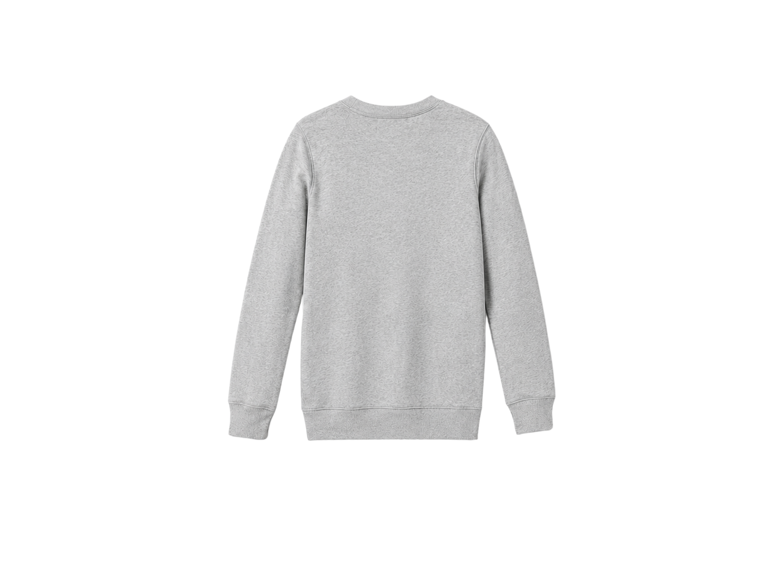 School Crewneck Sweatshirt Light Grey | B2B Low MOQ Wholesale