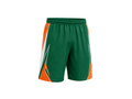 Custom Lacrosse Shorts – Green & Orange Performance Shorts, Wholesale Bulk, Low MOQ, Team Uniform