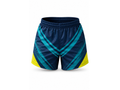 Navy Teal Yellow Corn Hole Shorts – Wholesale Bulk Team Shorts, Low MOQ Custom Sportswear