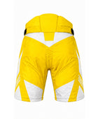 Custom Ice Hockey Pant Shell – Yellow White Black Sublimated Hockey Pants Shell Wholesale