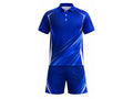 Custom Badminton Uniform – Blue Team Set, Wholesale, Low MOQ, Bulk Sportswear