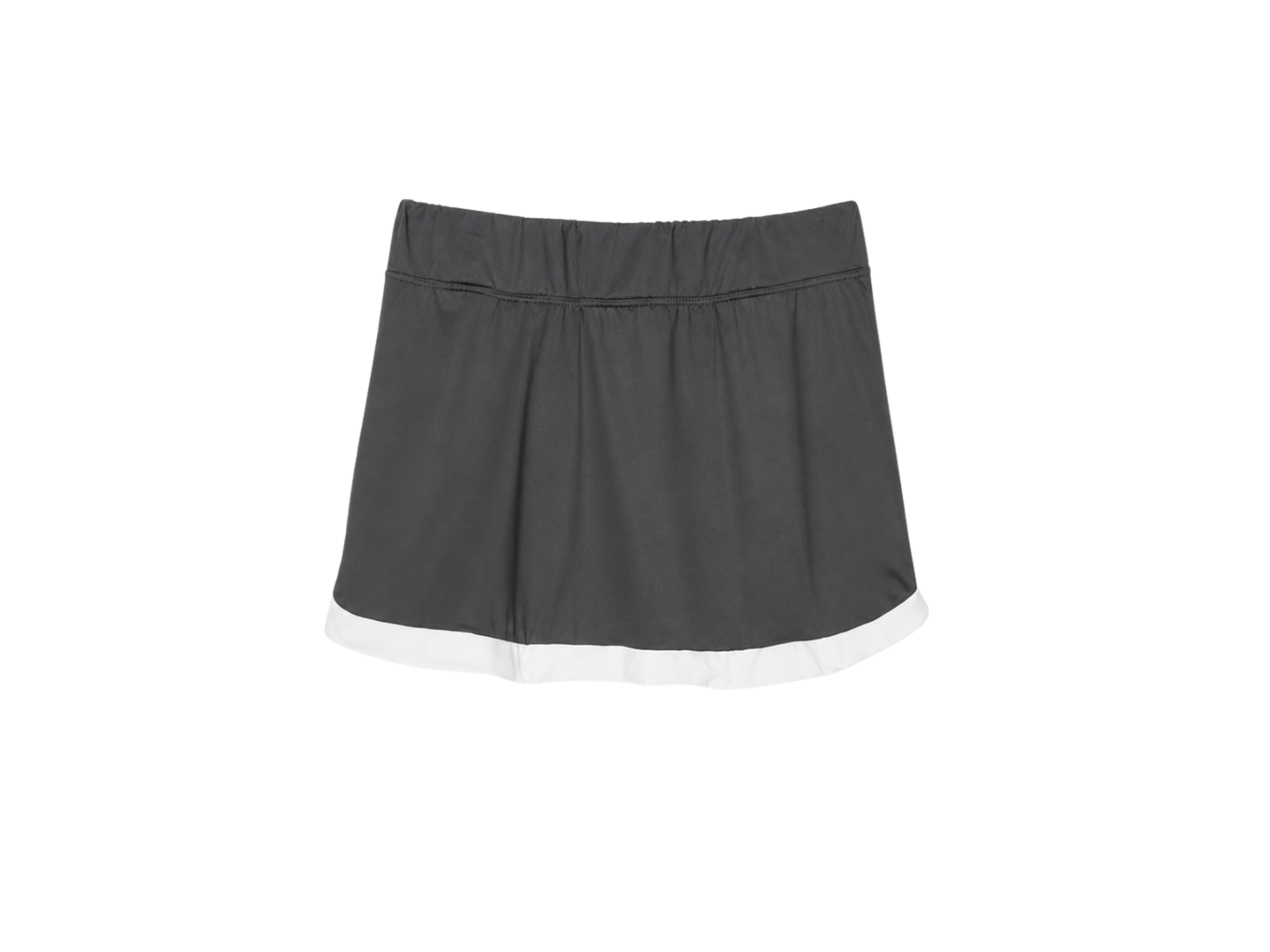 School Athletic Skort Charcoal Grey | B2B Low MOQ Wholesale