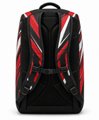 Custom Padel Racket Backpack – Black Red Wholesale Team Bag