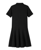 School Adaptive Short Sleeve Polo Dress Black | B2B Low MOQ Wholesale