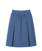 Custom School Uniform Skirt Girls Blue Pleated Low MOQ School Uniform Manufacturer