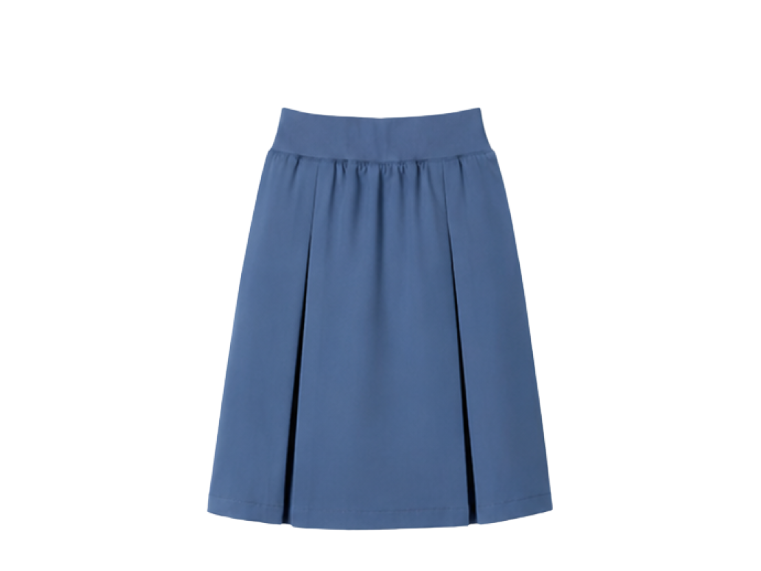 Custom School Uniform Skirt Girls Blue Pleated Low MOQ School Uniform Manufacturer