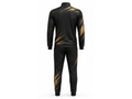 Padel Warm-Up Set Custom Black Gold Team Tracksuit Wholesale