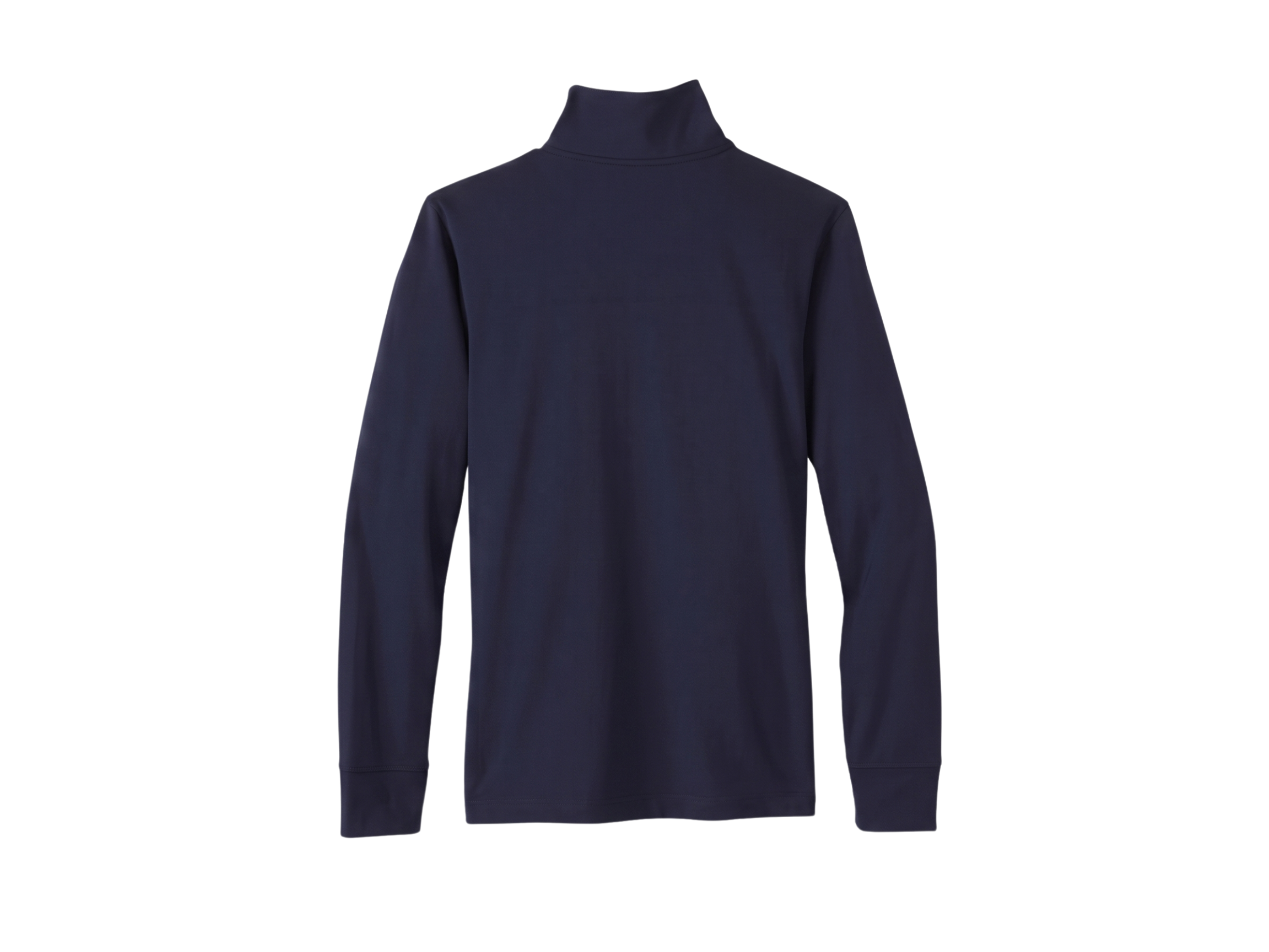 Custom School Uniform Quarter-Zip Pullover Navy B2B School Uniform Manufacturer