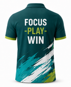 Custom Green Lime Padel Polo Shirt – Wholesale Club Teamwear