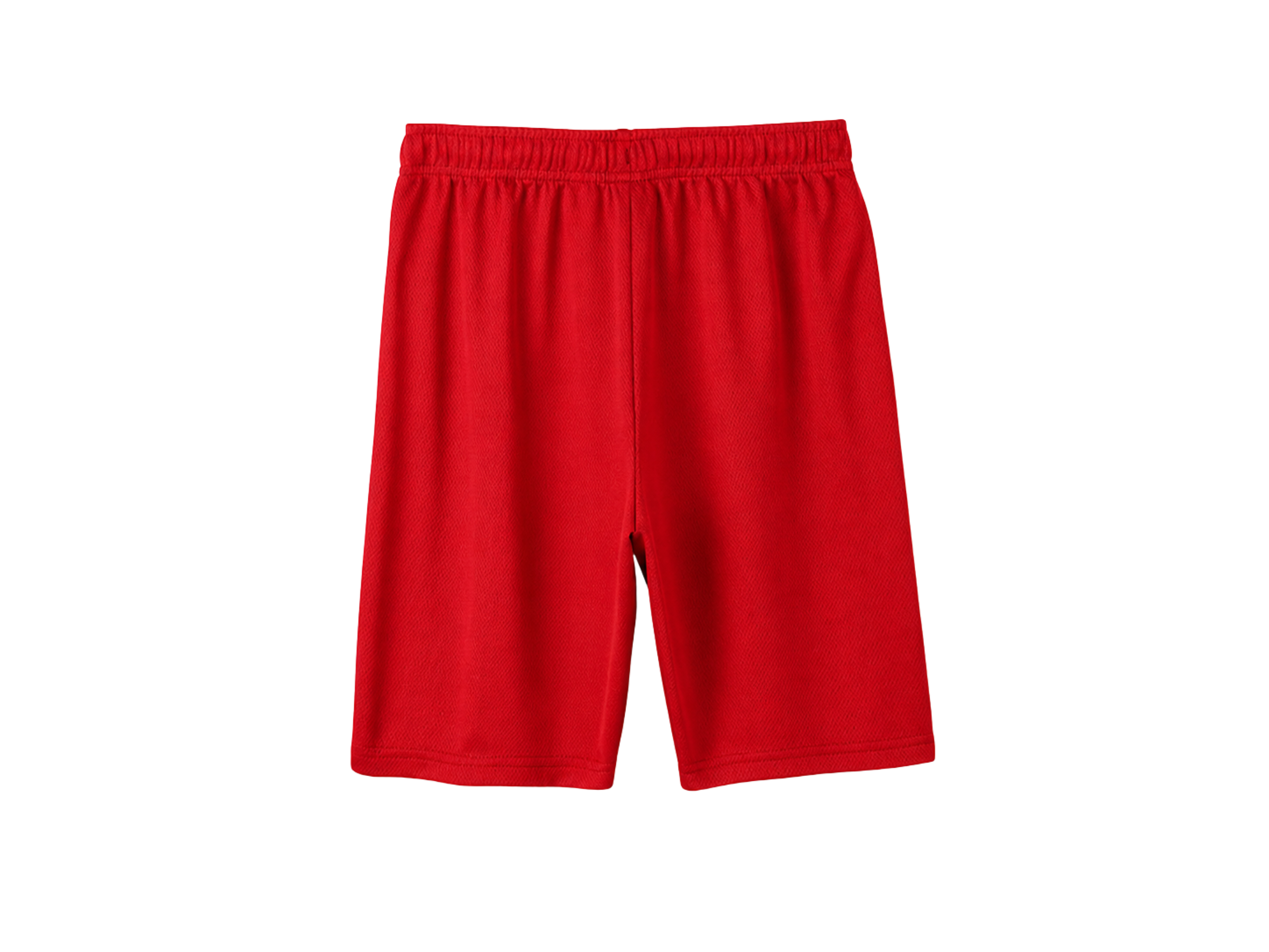 Custom School Uniform Mesh Shorts Red Low MOQ School Uniform Manufacturer