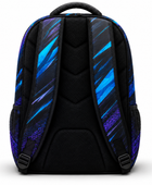 Custom Esports Gaming Backpack | Wholesale Gaming Team Bag | Black Blue Purple | Apparels Bridge