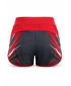 Red & Black Training Shorts – Bulk Performance Lifestyle Shorts, Low MOQ, Wholesale Activewear