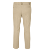 Girls Beige Slim Fit School Uniform Pants Low MOQ School Uniform Manufacturer