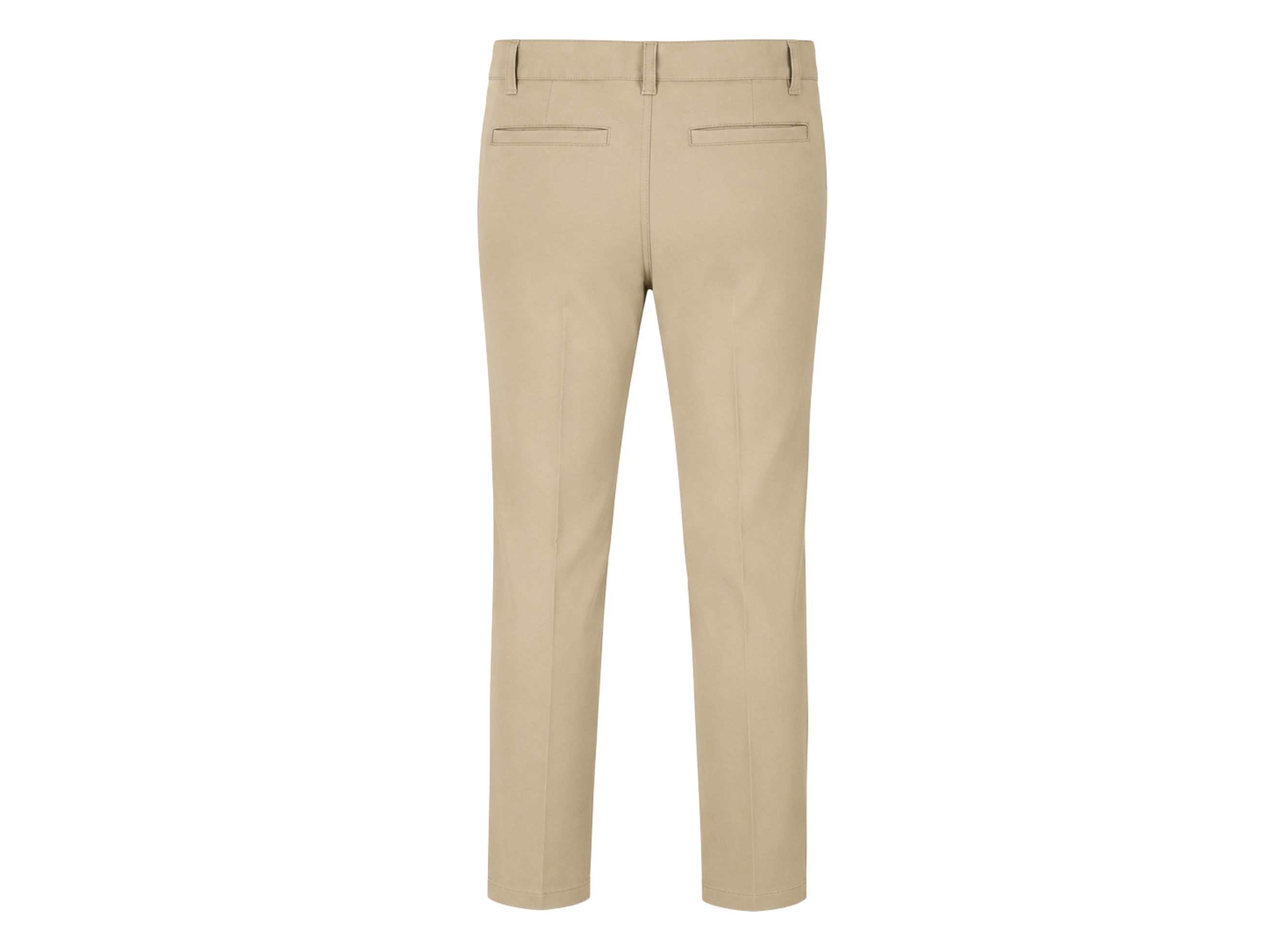 Girls Beige Slim Fit School Uniform Pants Low MOQ School Uniform Manufacturer
