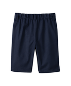 Custom Boys Navy Blue Stretch School Uniform Shorts B2B