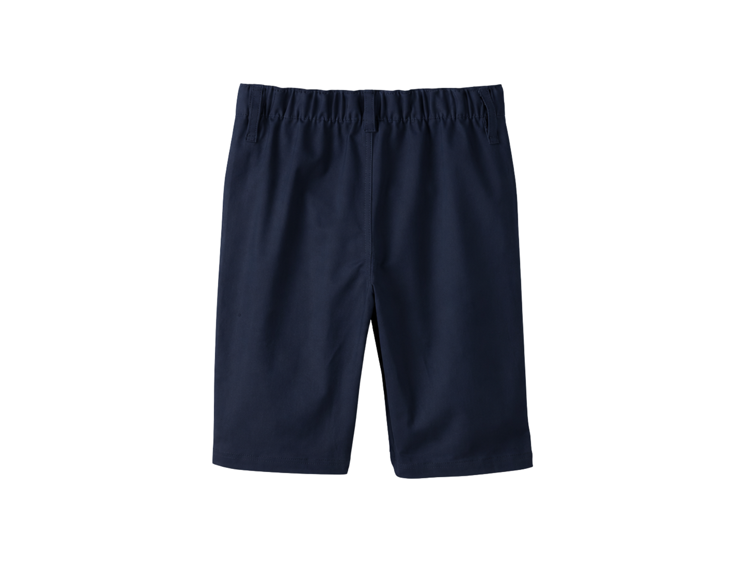 Custom Boys Navy Blue Stretch School Uniform Shorts B2B