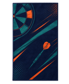 Custom Navy Dartboard Tournament Towel Wholesale Darts Club Accessory