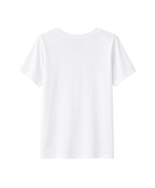 White Short Sleeve School Uniform Crewneck T-Shirt Low MOQ Schoolwear Manufacturer