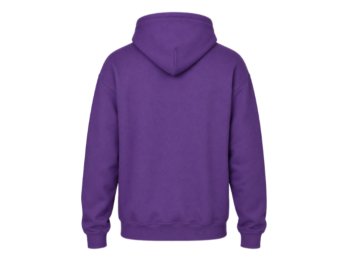 Hooded Sweatshirt B2B Low MOQ Carpet Fitter Hoodie Purple Workwear