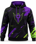 Custom Esports Hoodie | Wholesale Gaming Team Pullover Hoodie | Black Blue Green | Apparels Bridge