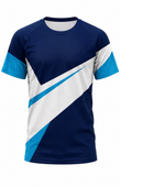 Navy White Blue Squash Jersey – Bulk Team Jersey, Low MOQ, Wholesale Performance Sportswear