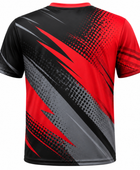 Custom ping pong Training Shirt Red Black Sublimated Ping Pong Teamwear for Wholesale Buyers