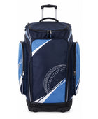 Custom Navy Blue Cricket Kit Bag – Trolley Style Wholesale Gear Bag