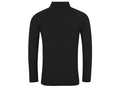 Contrast-Zip Training Sweat Top Black and White | B2B Low MOQ Personal Trainer Workwear Manufacturer
