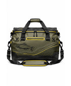 Custom Fishing Duffle Bag | Wholesale Fishing Gear Bag | Olive Green Black | Apparels Bridge