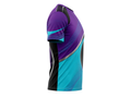 Custom Handball Training Shirt – Purple Teal Warmup Teamwear for Wholesale Buyers