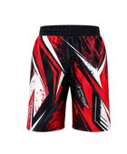 Red, Black & White ESports Shorts – Team Gaming Performance Wear, Wholesale Bulk, Low MOQ
