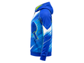 Custom ping pong Quarter Zip Hoodie – Blue White Ping Pong Teamwear for Wholesale Buyers